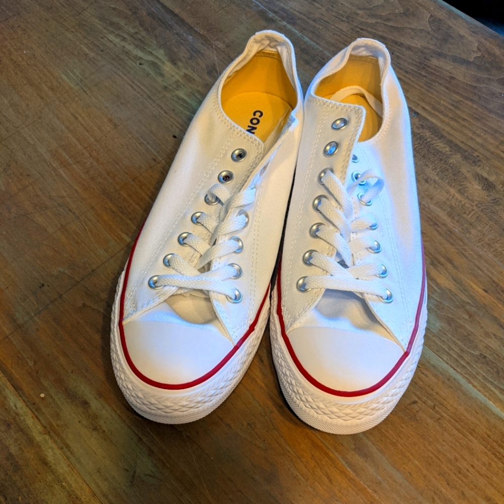 White Converse
